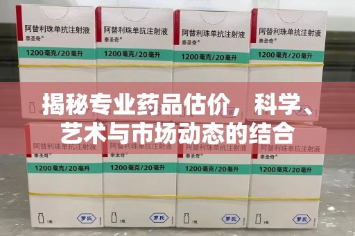 全国揭秘专业药品估价，科学、艺术与市场动态的结合