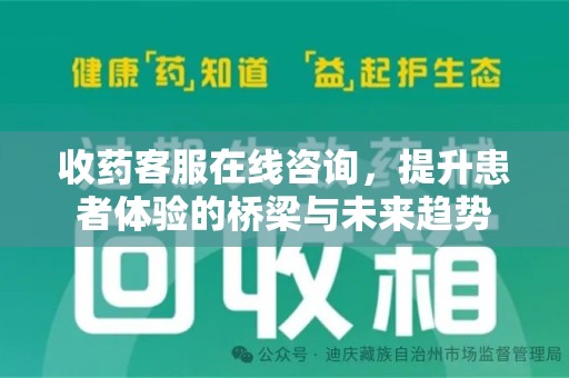 全国收药客服在线咨询，提升患者体验的桥梁与未来趋势
