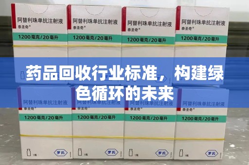 全国药品回收行业标准，构建绿色循环的未来